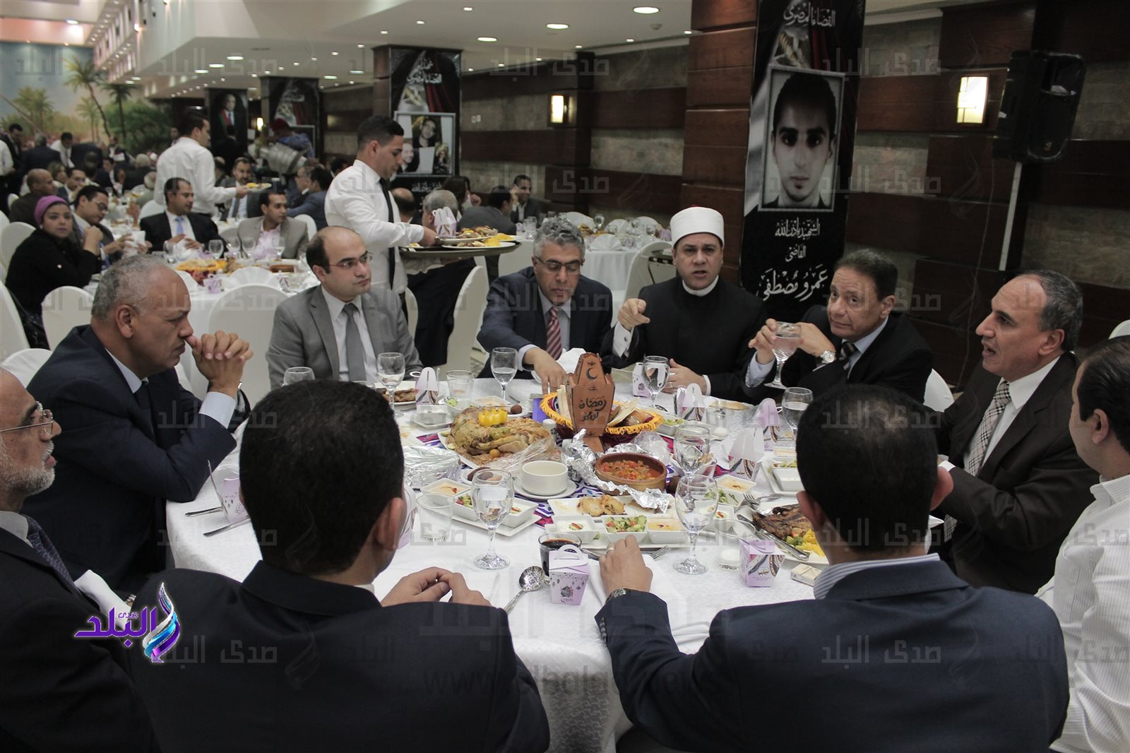 الكاتب الصحفى عبدالمحسن سلامة  والكاتب الصحفى أحمد صبرى