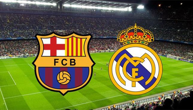 برشلونة وريال مدريد برشلونة وريال مدريد