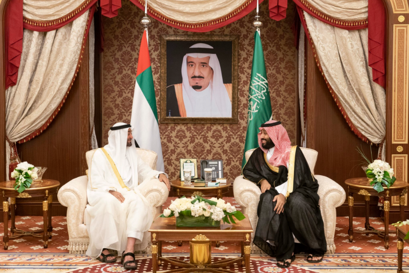 ولي العهد السعودي وولي عهد ابو ظبي ولي العهد السعودي وولي عهد ابو ظبي