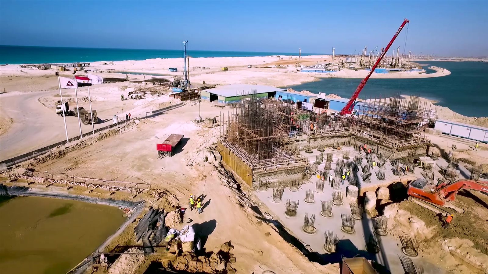 جانب من أعمال المشروع