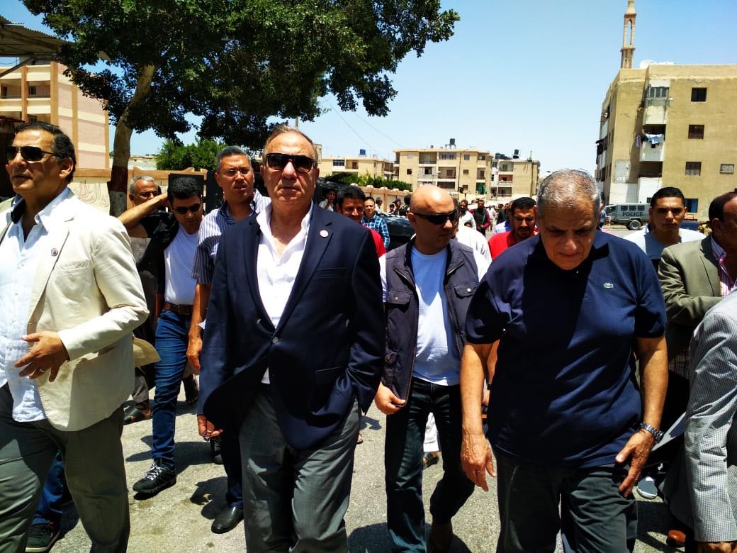 إبراهيم محلب وأبو بكر الجندي إبراهيم محلب وأبو بكر الجندي