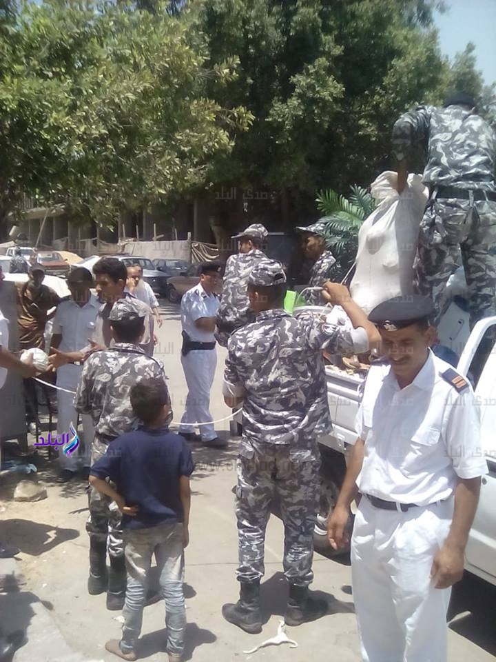  رفع الإشغالات في حملة بشوارع حلوان ..صور 