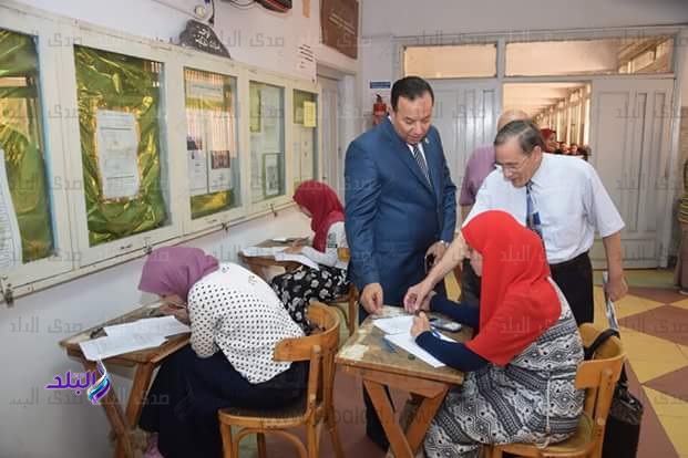 رئيس جامعة المنوفية يتفقد امتحانات الكليات..صور رئيس جامعة المنوفية يتفقد امتحانات الكليات..صور