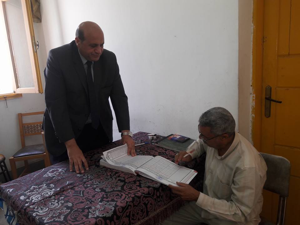 قوافل ضبط الأداء بتعليم أسوان