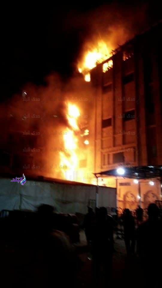  قطع الكهرباء عن شبرا الخيمة بسبب حريق كنيسة ابو مقار 