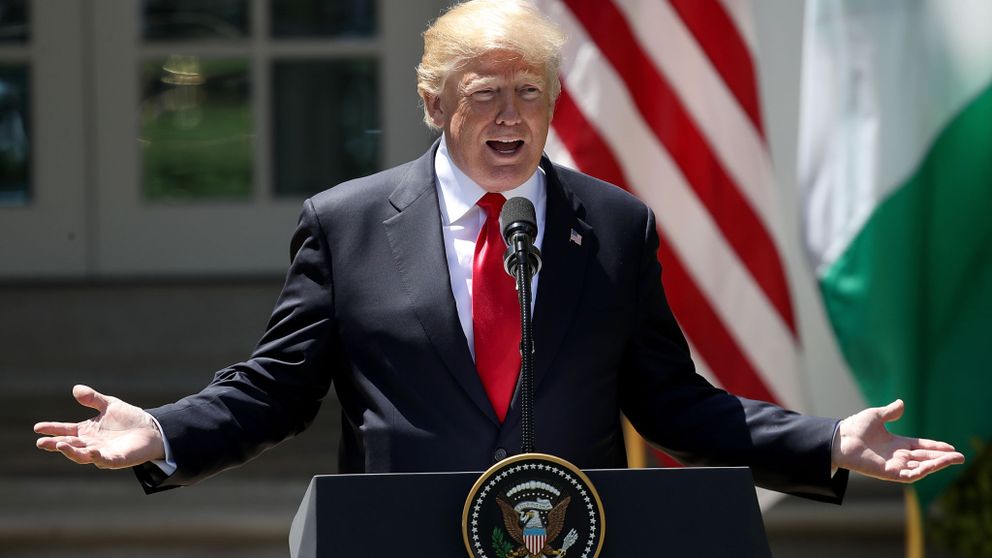 الرئيس الأمريكي 