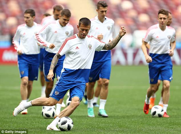 تدريب منتخب روسيا