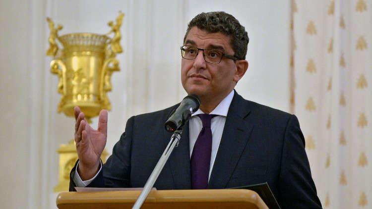 إيهاب نصر سفير مصر في روسيا