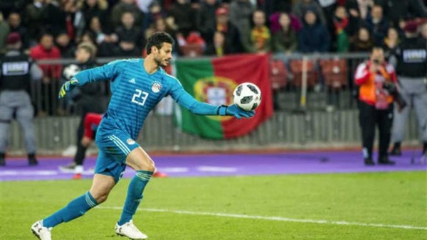 محمد الشناوي حارس مرمى الأهلي والمنتخب المصري 
