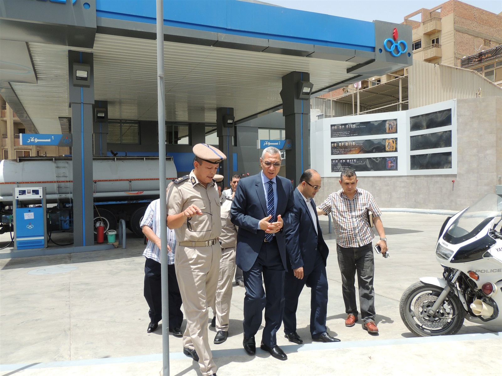 مدير امن المنيا يتفقد المواقف ومحطات الوقود مدير امن المنيا يتفقد المواقف ومحطات الوقود