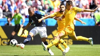 مباراة فرنسا واستراليا