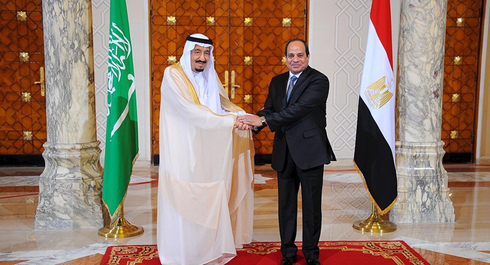 الرئيس السيسي والعاهل السعودي الرئيس السيسي والعاهل السعودي