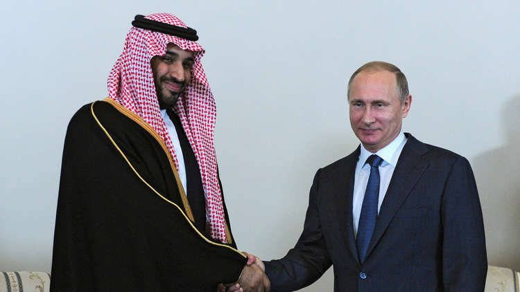 ولي العهد السعودي وبوتين ولي العهد السعودي وبوتين