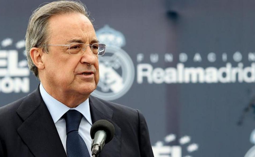 بيريز رئيس ريال مدريد 