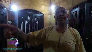 غرفة للزى الاسلامى لدخول السائحات مسجد الصحابة بشرم الشيخ