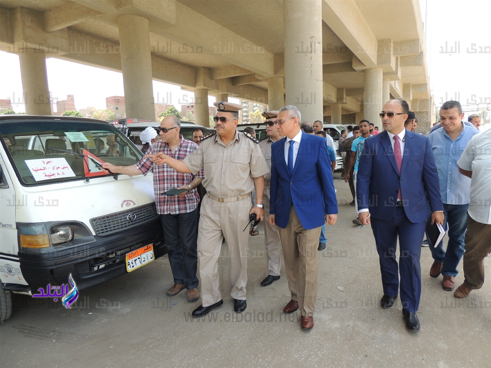 مدير امن المنيا يتفقد المواقف ومحطات الوقود مدير امن المنيا يتفقد المواقف ومحطات الوقود