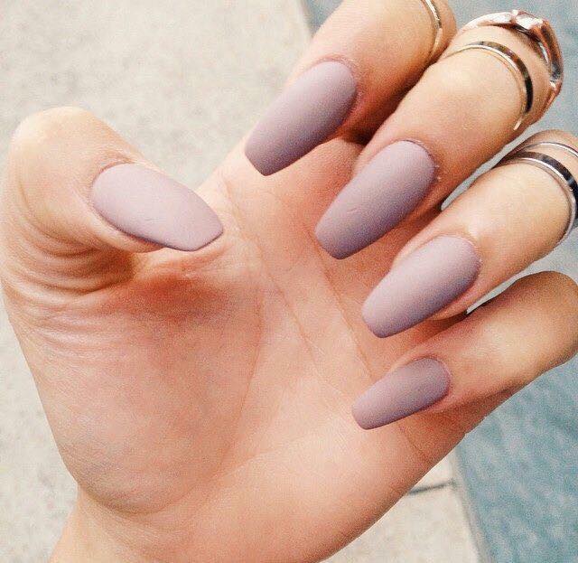 matte coat المانكير المطفي