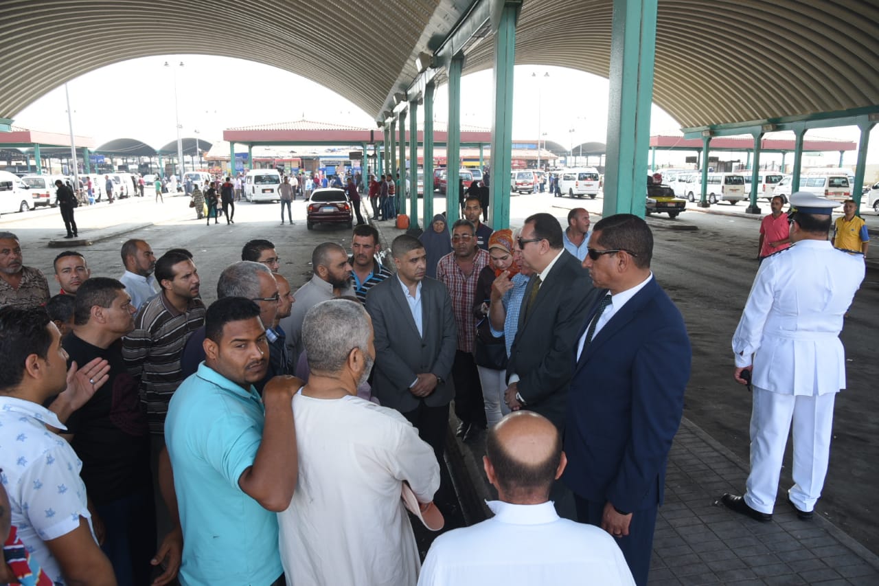 سكرتير عام الإسكندرية بتفقد الموقف الجديد