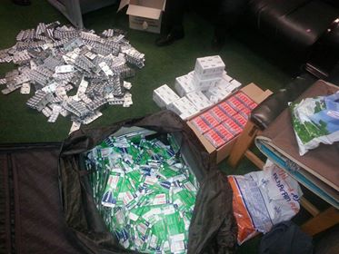 جانب من المضبوطات