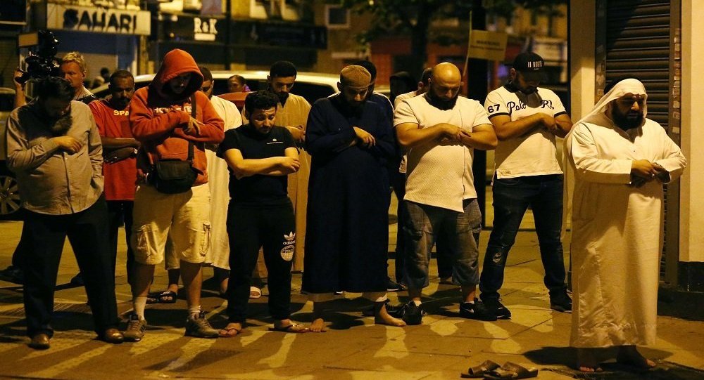 ذكرى هجوم على مصلين عند مسجد في لندن ذكرى هجوم على مصلين عند مسجد في لندن