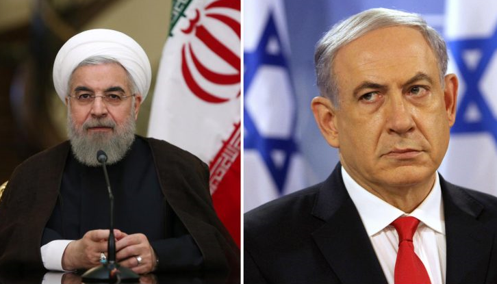بنيامين نتنياهو وحسن روحاني
