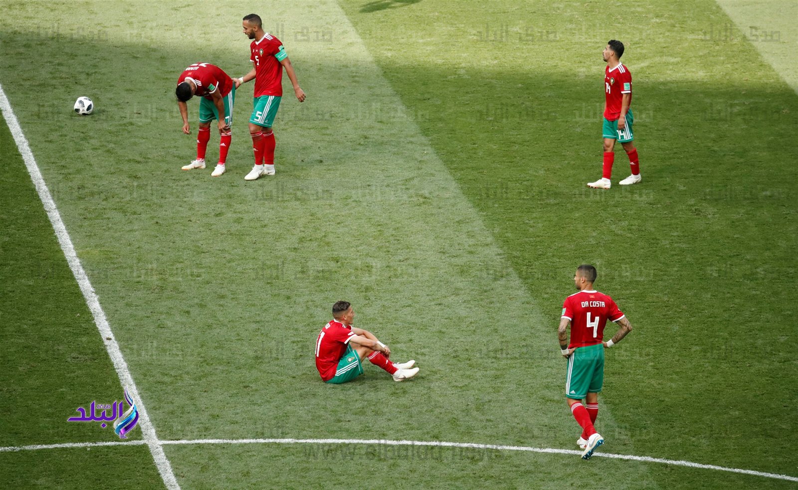 لاعبي المنتخب المغربي 