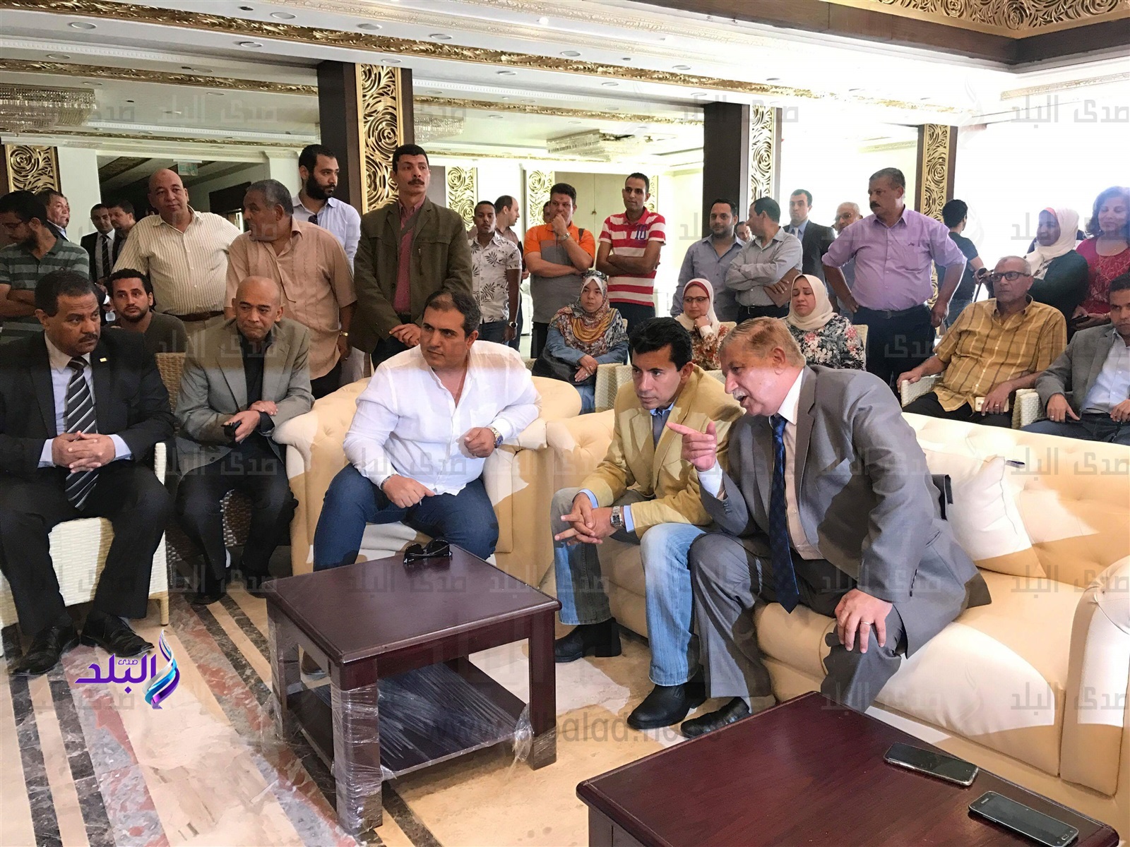 الدكتور أشرف صبحى وزير الشباب والرياضة