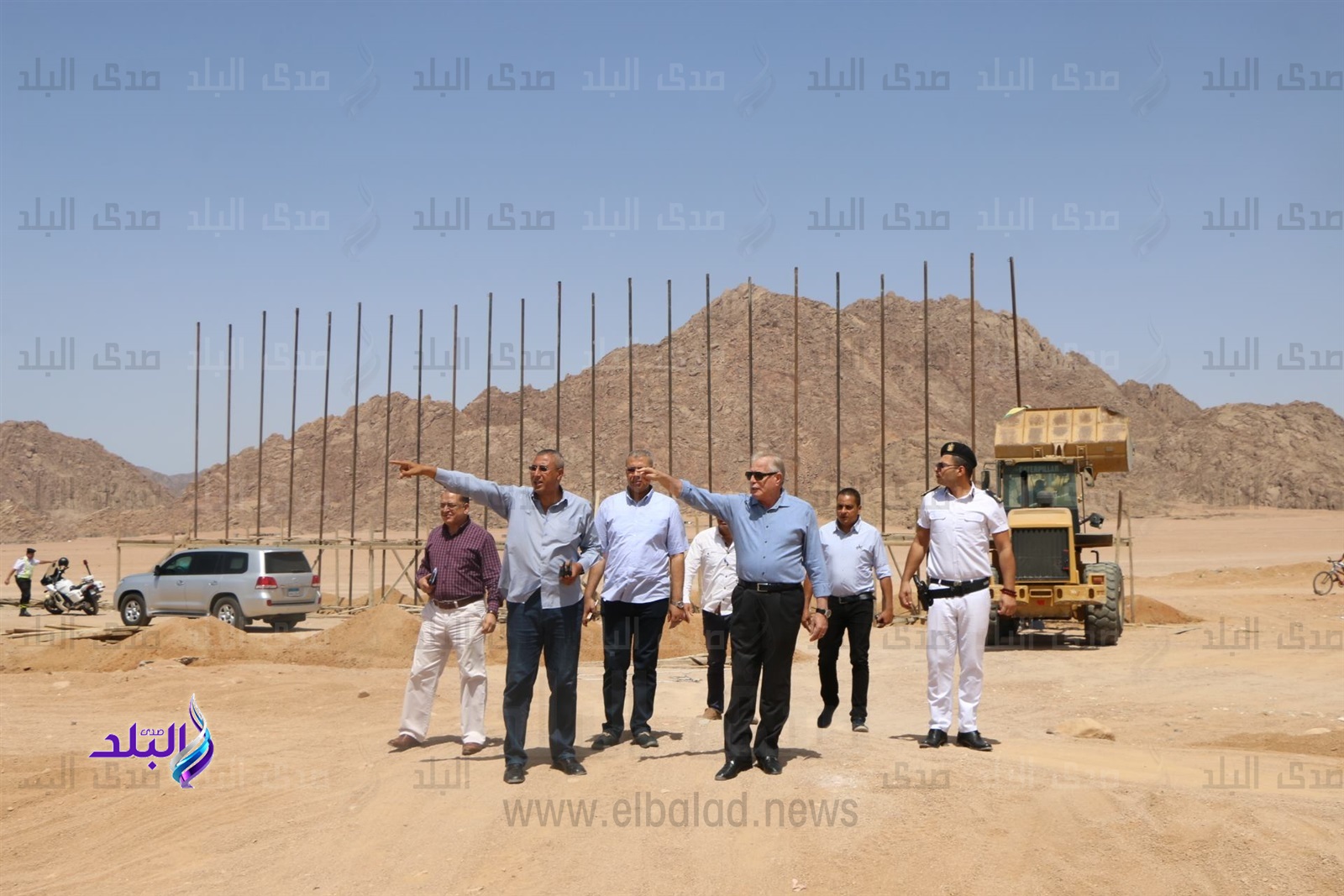 جولة محافظ جنوب سيناء