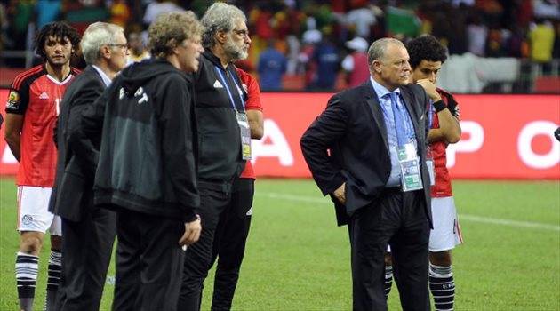 هانى ابوريدة وجهاز منتخب مصر