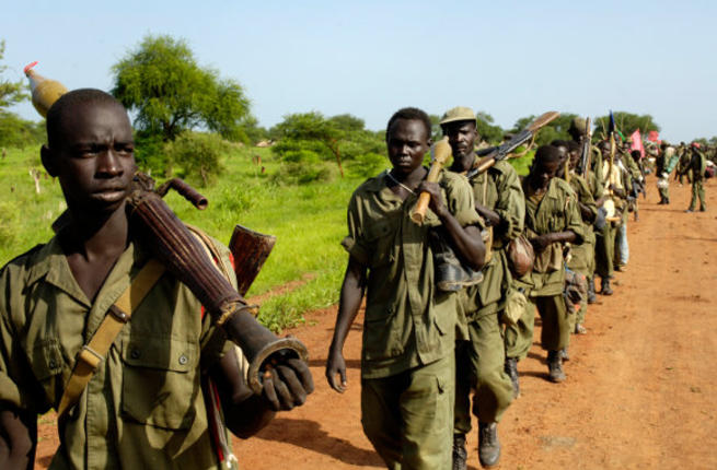 المتمردين في جنوب السودان - أرشيفية المتمردين في جنوب السودان - أرشيفية