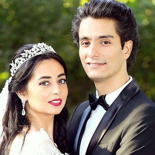 الفنانة هبة مجدى زوجها 