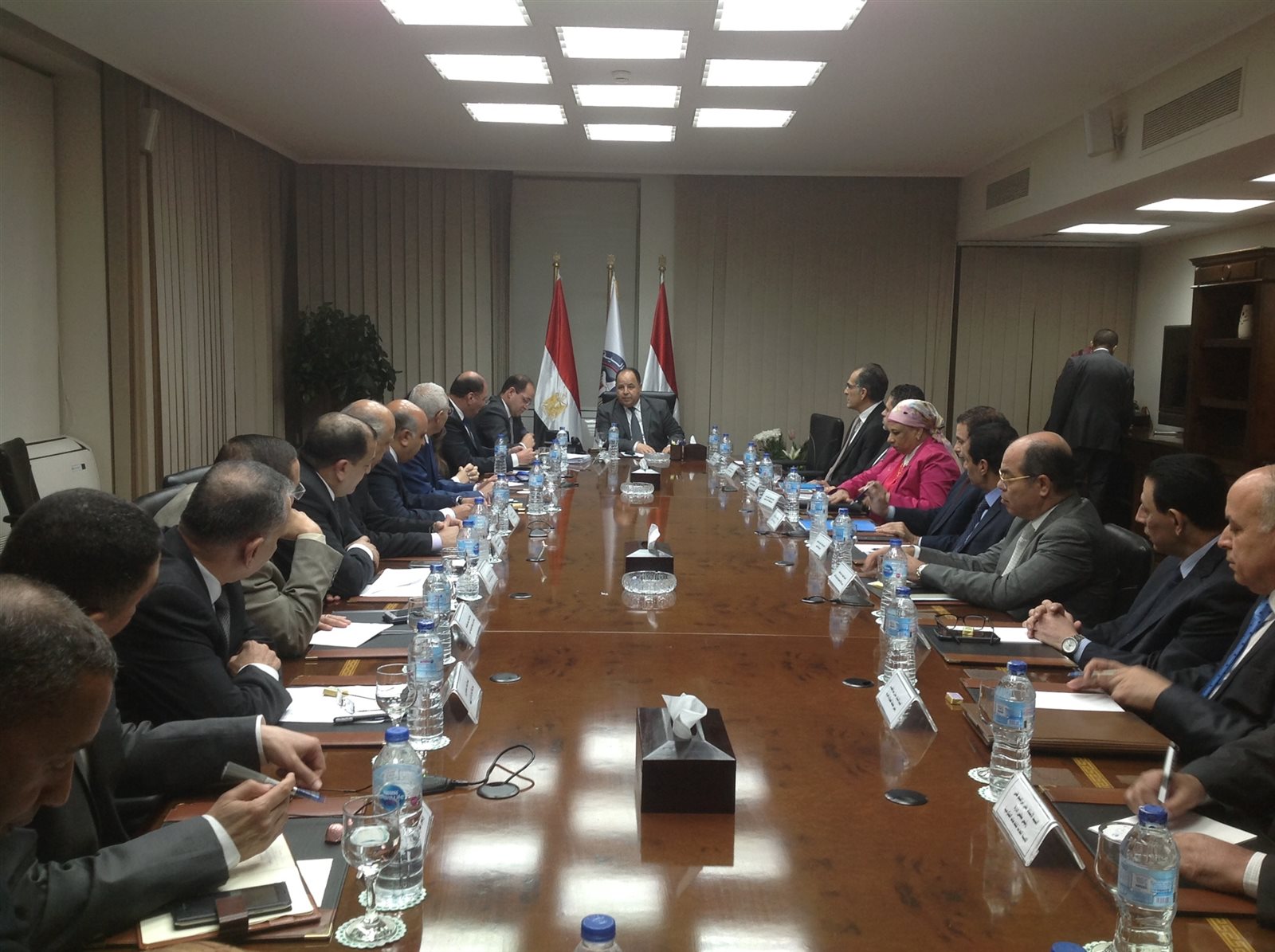 جانب من الاجتماع 