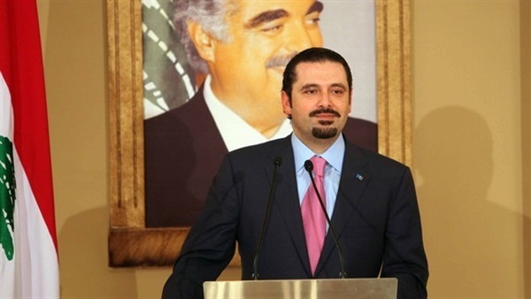  رئيس الحكومية اللبنانية المكلف سعد الحريري