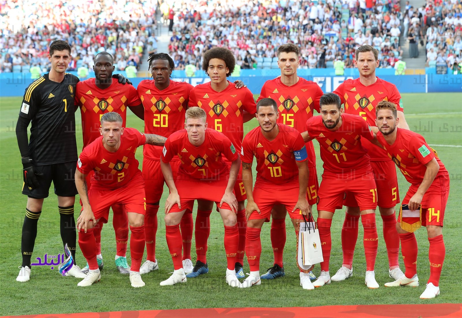 منتخب بلجيكا الأول لكرة القدم