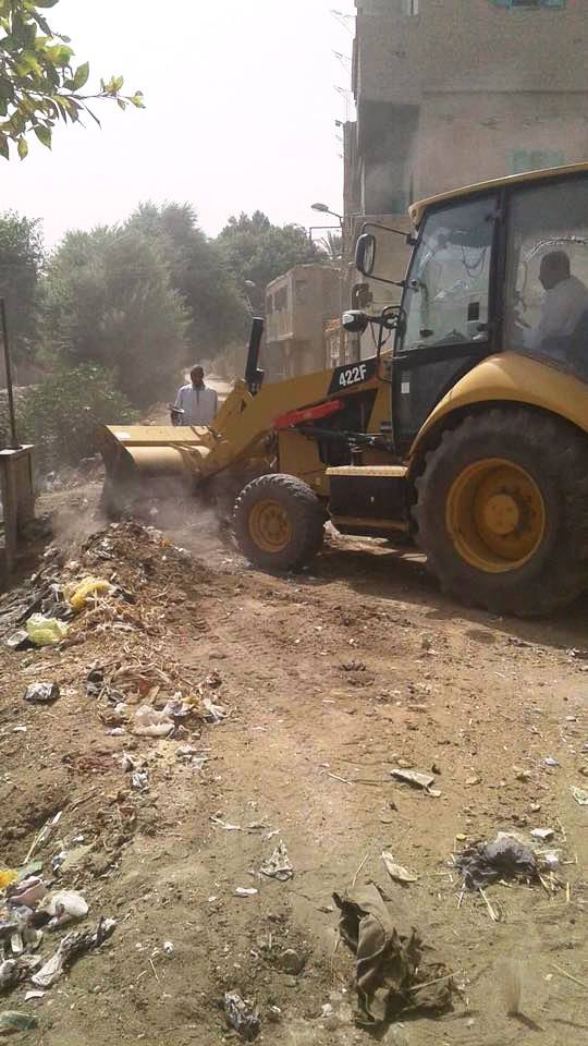 رفع 250 طن مخلفات صلبة في البلينا رفع 250 طن مخلفات صلبة في البلينا
