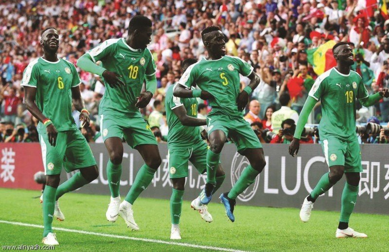 لاعبو منتخب السنغال