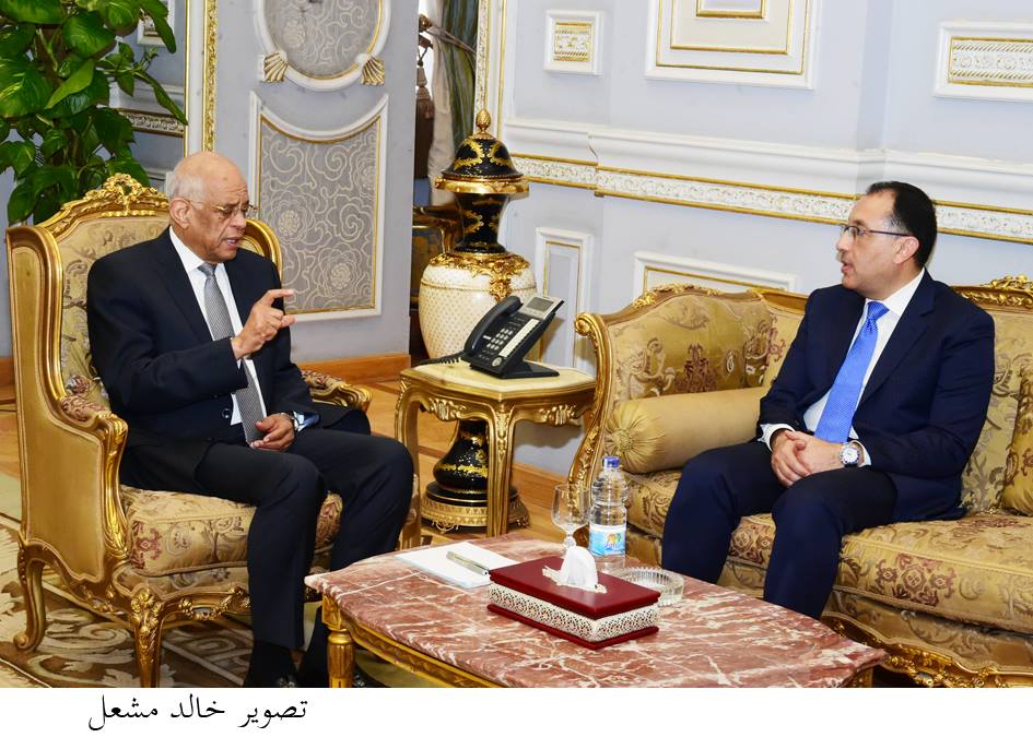 مصطفى مدبولي مع علي عبدالعال مصطفى مدبولي مع علي عبدالعال