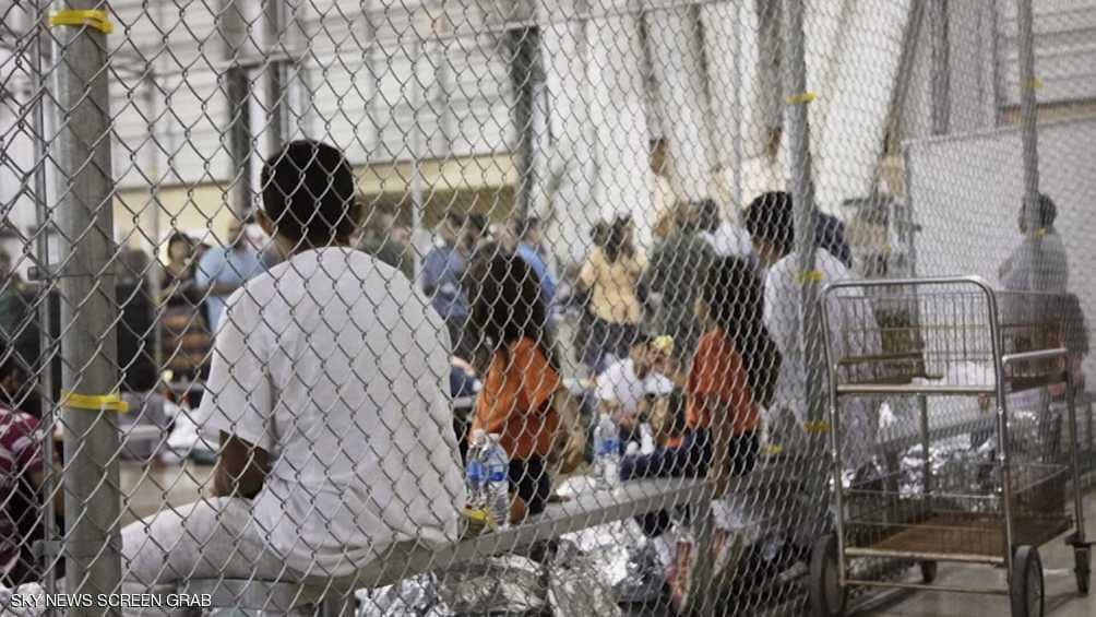 احتجاز المهاجرين غير الشرعيين في الولايات المتحدة