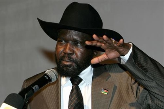 رئيس دولة جنوب السودان، سلفاكير ميارديت
