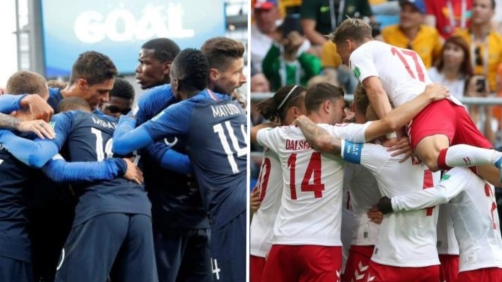 فرنسا والدنمارك 