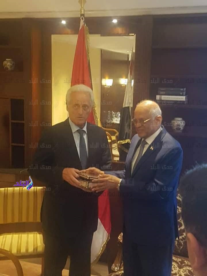 عبد العال خلال لقاءه بالبوندستاج الألمانى