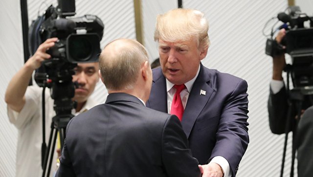 دونالد ترامب وفلاديمير بوتين