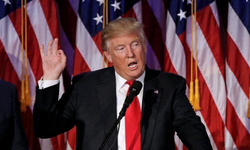 الرئيس الأمريكي دونالد ترامب