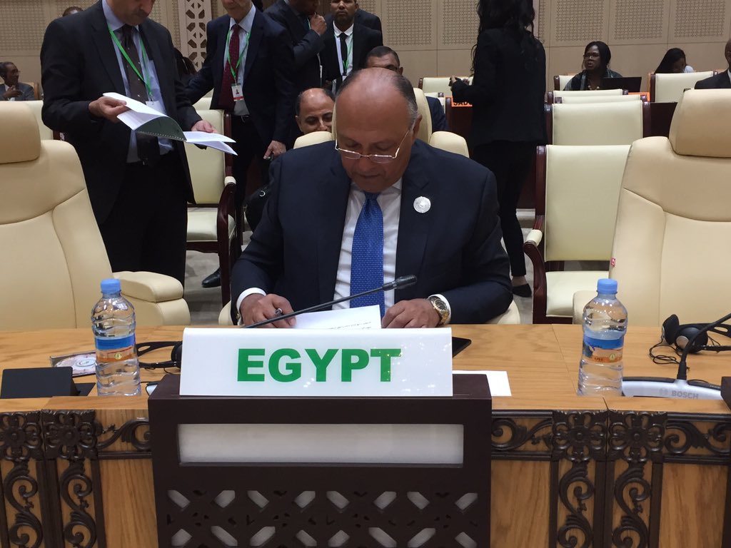 وزير الخارجية سامح شكري وزير الخارجية سامح شكري