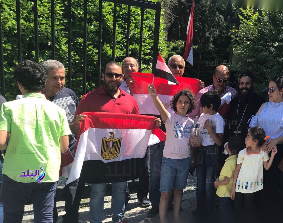 احتفالات المصريين ببروكسل بذكرى ثورة 30يونيو