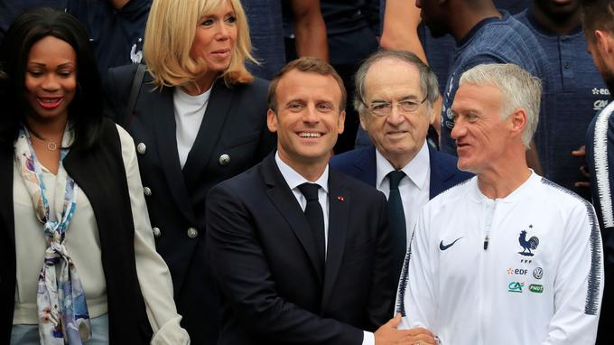 الرئيس الفرنسي إيمانويل ماكرون