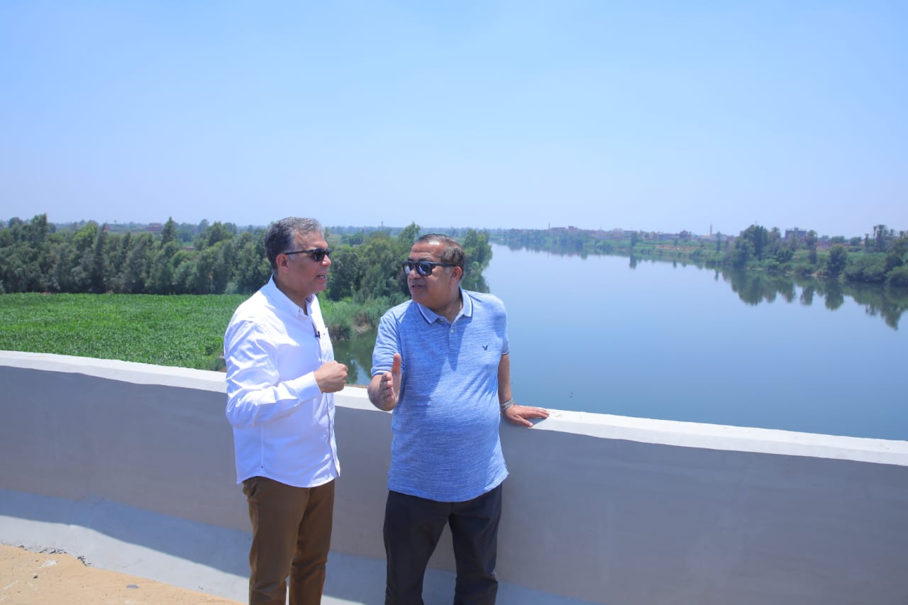 وزير النقل يتفقد القوس الشمالي االغربي للدائري الإقليمي