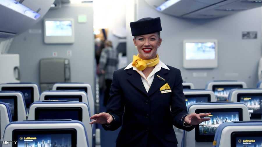 مضيفة طيران - صورة ارشيفية