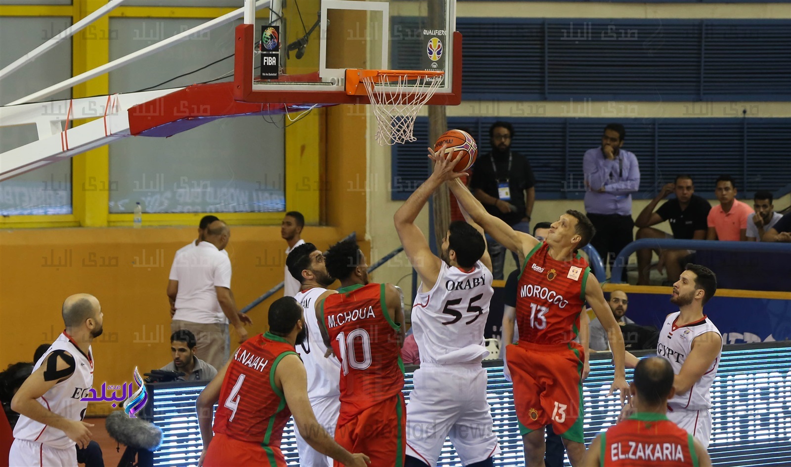 شاهد .. فرحه منتخب مصر لكرة السلة بالفوز على المغرب .. صور