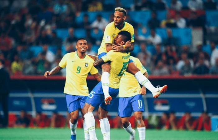 لاعبو منتخب البرازيل